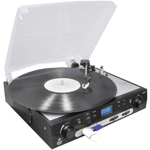 Pyle Plttb9u Usb Turntable With Direct-to-digital Usb-sd(tm) Card Encoder