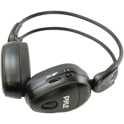 Pyle Plvwh1 In-car Ir Dual-channel Wireless Stereo Headphones Compatible For In-vehicle A-v Use