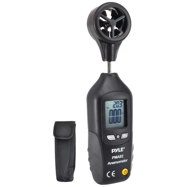 PYLE PMA82 9-Volt Digital Anemometer-Thermometer