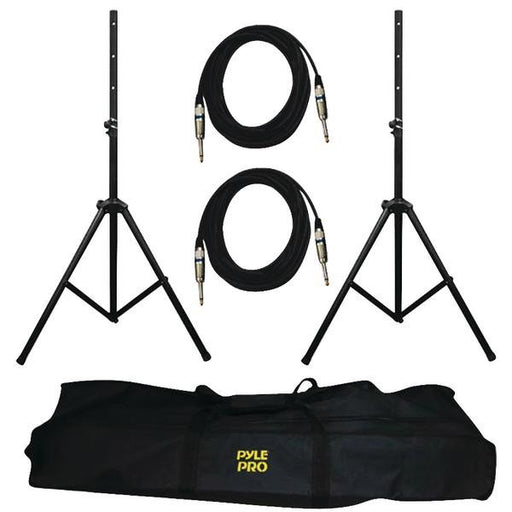 Pyle Pro Pmdk102 Heavy-duty Pro Audio Speaker Stand & 1-4'''' Cable Kit