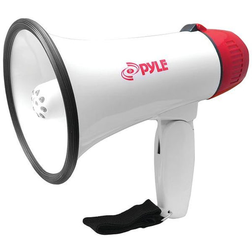 PYLE PRO PMP37LED Mini Compact Megaphone Bullhorn with Siren Alarm & LED Lights