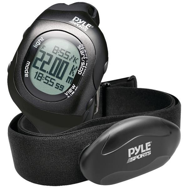 Pyle-sport Psbthr70bk Bluetooth(r) Fitness Heart Rate Monitoring Watch With Wireless Data Transmis