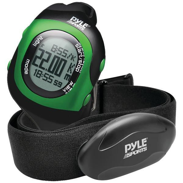 Pyle-sport Psbthr70gn Bluetooth(r) Fitness Heart Rate Monitoring Watch With Wireless Data Transmis