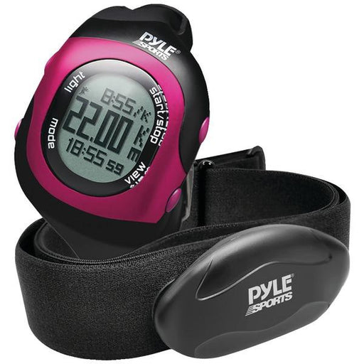 Pyle-sport Psbthr70pn Bluetooth(r) Fitness Heart Rate Monitoring Watch With Wireless Data Transmis