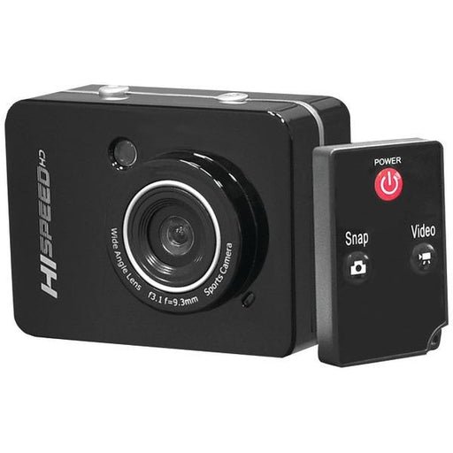 Pyle-sport Pschd60bk 12.0 Megapixel 1080p Action Camera With 2.4'''' Touchscreen (black)