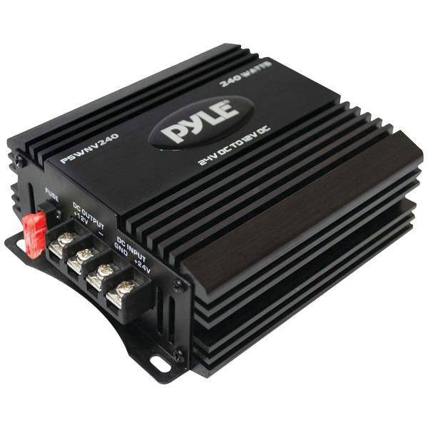 Pyle Pswnv240 24-volt Dc To 12-volt Dc Power Step-down Converter With Pmw Technology (240w)