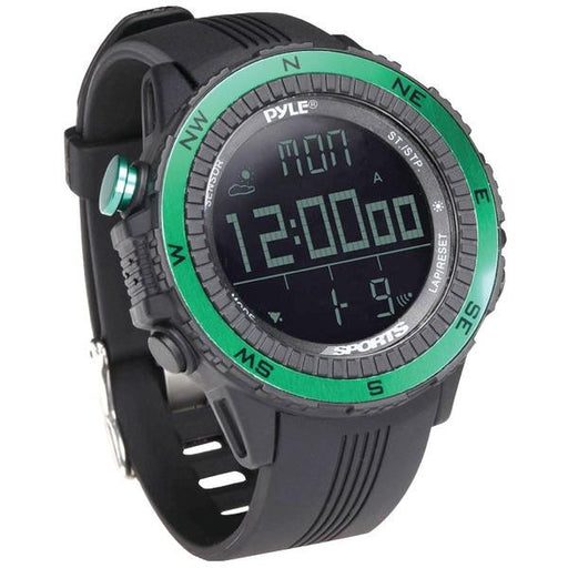 Pyle Pswwm82gn Digital Multifunction Active Sports Watch (green)