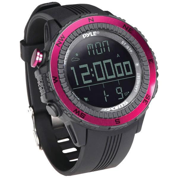 Pyle Pswwm82pn Digital Multifunction Active Sports Watch (pink)