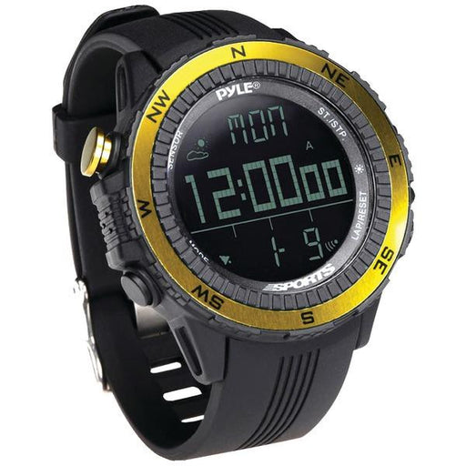 Pyle Pswwm82yl Digital Multifunction Active Sports Watch (yellow)