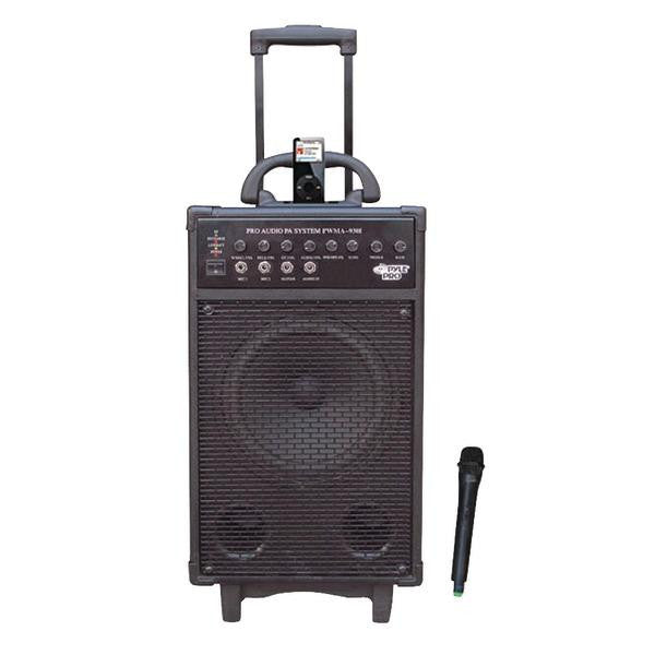 Pyle Pro Pwma930i Vhf Wireless Portable Pa System-echo With Ipod(r) Dock (600 Watt)