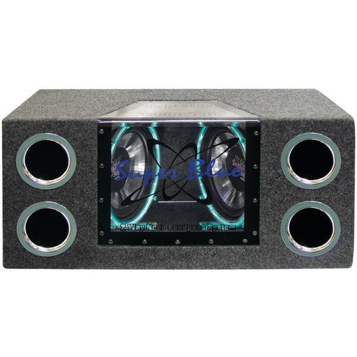 Pyramid Bnps102 Dual Bandpass System With Neon Accent Lighting (10"; 1,000-watt)