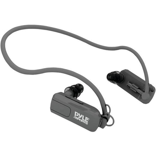 Pyle Pswp4bk 4gb Waterproof Neckband Mp3 Player & Headphones (black)