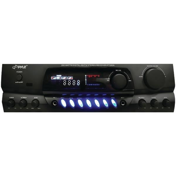 Pyle Home Pt260a 200-watt Digital Am-fm Stereo Receiver