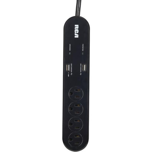 Rca Ps42r 4-outlet Surge Protector With 2 Usb Ports