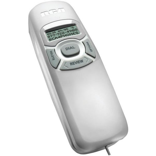 Rca 1104-1wtga Slim-line Phone With Caller Id (white)