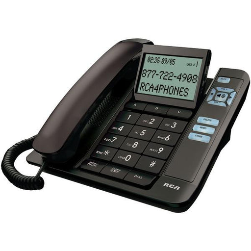 Rca 1113-1bkga Corded Desktop Phone With Caller Id (black)