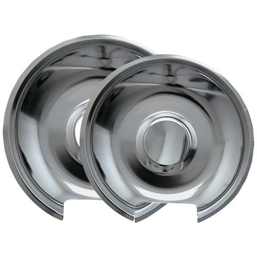 Range Kleen 10342x Chrome Drip Pans, 2 Pk (style E)