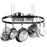 Range Kleen Cw6000r Oval Hanging Pot Rack (black Enamel)