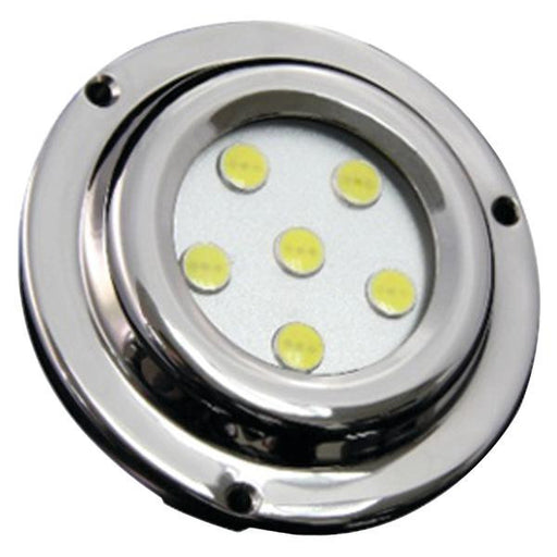 MARINE SPORT MS-ML-6X1W 6-LED 1-Watt x 6 Surface-Mount Marine Light (White)