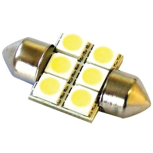 Race Sport Rs-31mm-w-5050 31mm 5050 6-chip Led Bulb