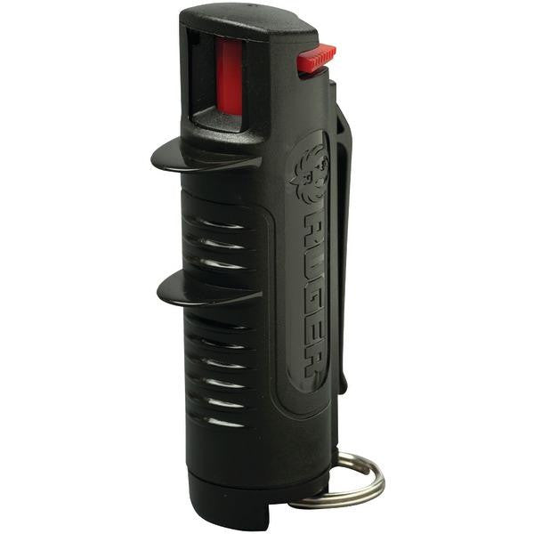 TORNADO TPC093 Armor Case Pepper Spray with UV Dye (Black)