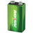 RAYOVAC PL1604-1 GENB Ready-to-Use Rechargeable Plus Batteries (9V Battery; 1pk; 200mAh)