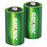 RAYOVAC PL714-2 GENB Ready-to-Use Rechargeable Plus Batteries (C Battery; 2pk; 300mAh)