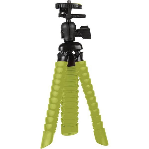 VIVITAR VIV-SP-7-LIME Small Rubberized Spider Tripod (Lime)