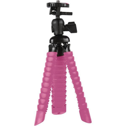 VIVITAR VIV-SP-7-PINK Small Rubberized Spider Tripod (Pink)