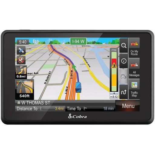 Cobraselect 6500 Pro Hd 5" Professional Drivers'' 6500 Pro Hd Gps Navigation System