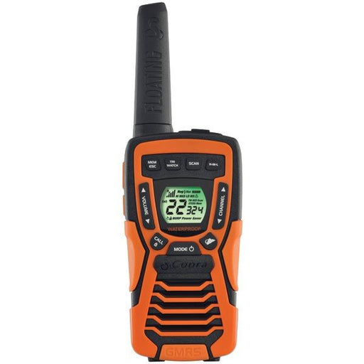 Cobraselect Cxt1035r Flt 37-mile Waterproof & Floating Gmrs Radio With Rewind