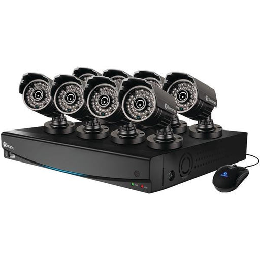 SWANN SWDVK-834258S-US 8-Channel 960H DVR with 8 Security Cameras at 720TVL