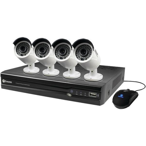 SWANN SWNVK-873004-US 8-Channel 1080p NVR with 4 Security Cameras