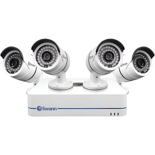 Swann Swnvk-470854-us 4-channel 720p Nvr With 4 Security Cameras