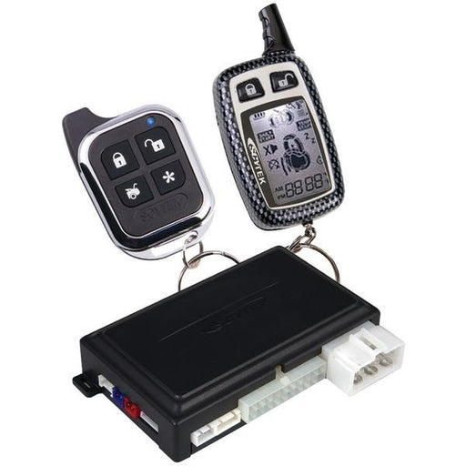 Astra Astra 1.2w 2-way Remote Engine-start & Keyless-entry System With 1 Lcd Chrome 5-button 2-way