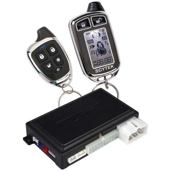 Galaxy Galaxyg2.2w 2-way Remote-start & Keyless-entry System With 1 Lcd Chrome 5-button 2-way & 1