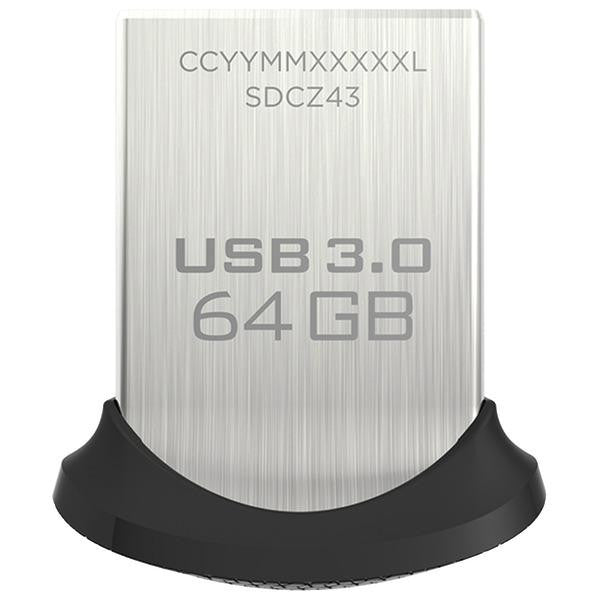 SANDISK SDCZ43-064G-A46 Ultra Fit USB 3.0 Flash Drive (64GB)