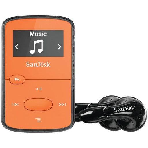 SANDISK SDMX26-008G-G46O 8GB Clip Jam MP3 Player (Orange)