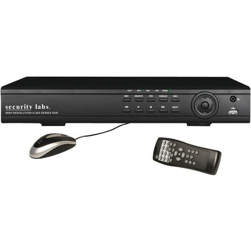 Security Labs Sld257 4-channel 960h 500gb Hd Dvr