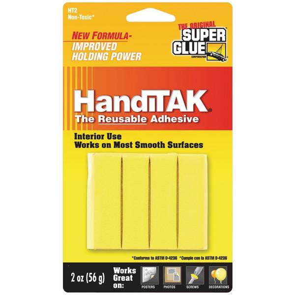 Super Glue Ht2-48 Handi-tak(tm) Reusable Adhesive