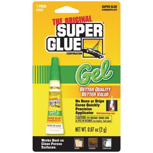 Super Glue Sgg2-48 Thick Gel Super Glue Tube (single Pack)