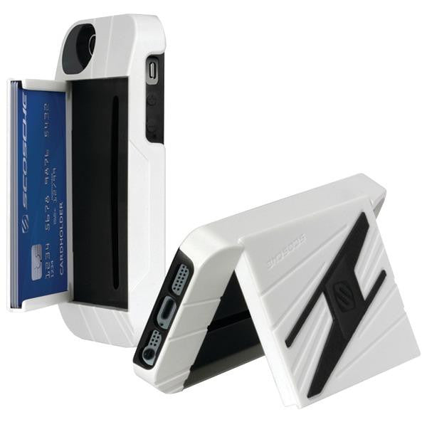 Scosche Ip5vltw Iphone(r) 5 Vaultkase Case With Integrated Storage Vault (white-black)