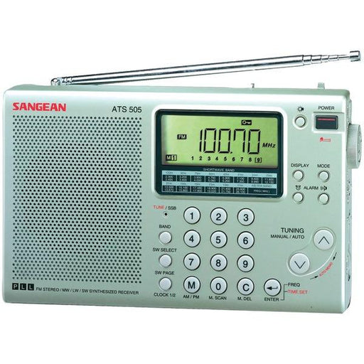 Sangean Ats505p 16-band Digital Am-fm Stereo Short-wave Receiver