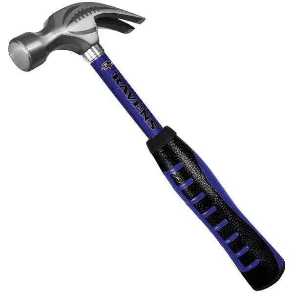 SAINTY 08303 Baltimore Ravens(TM) 16oz Steel Hammer