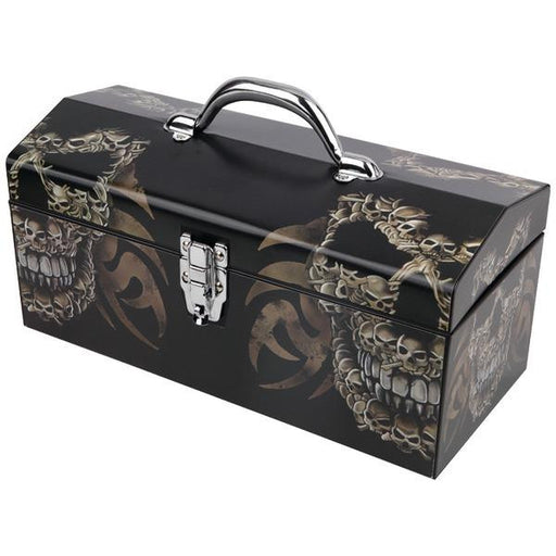 SAINTY 24-031 Skull Faces 16" Tool Box