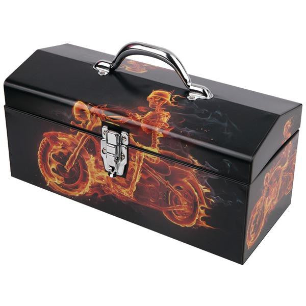 SAINTY 24-034 Ghost Rider Motorcycle 16" Tool Box