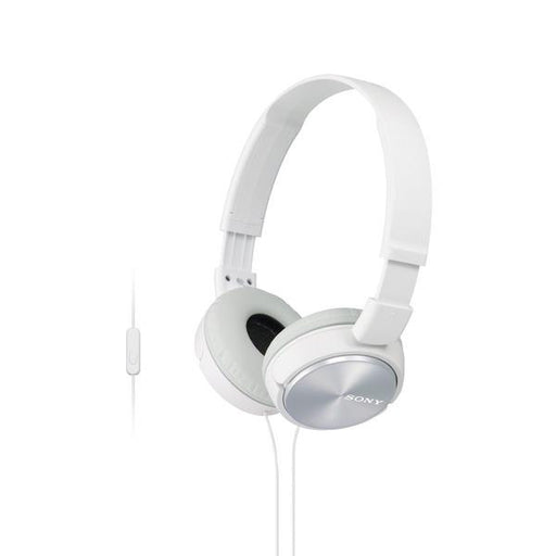 Sony Mdrzx310ap-w Zx Series Over-ear Headphones With Microphone (white)