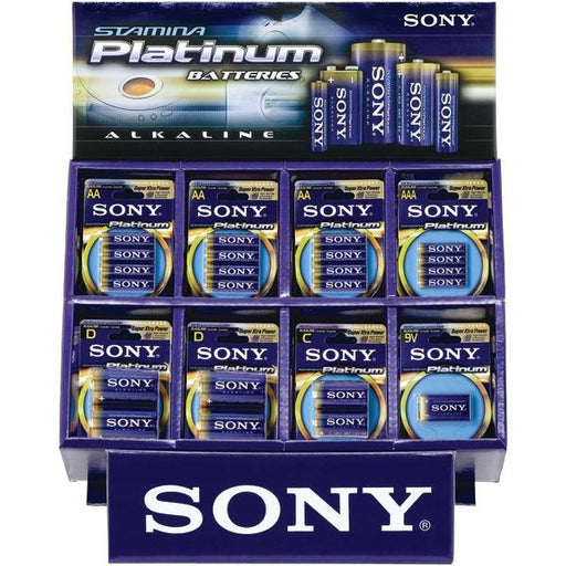 Sony Ambattpt176d Platinum Alkaline Pre-packaged Display (52-pk)