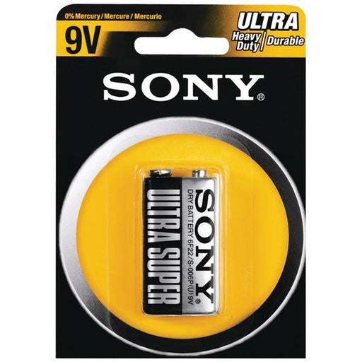 Sony S-006p-b1a Heavy-duty Carbon Zinc Batteries (9v; Single)