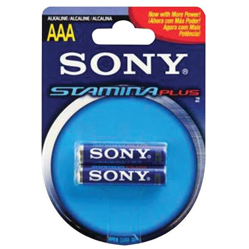 Sony S-am4b2a Stamina(r) Plus Alkaline Batteries (aaa; 2 Pk)